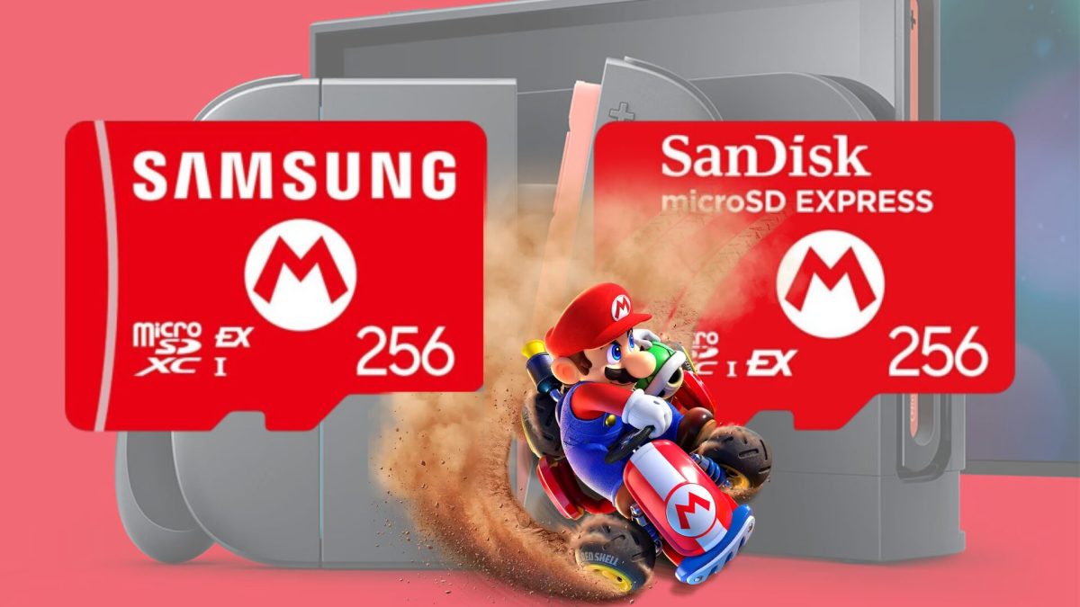 microSD switch 2 // Source : Montage Numerama