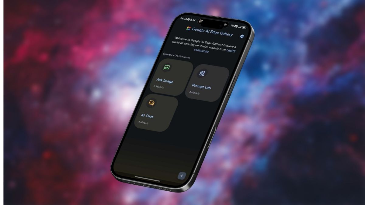 L'application Google AI Edge Gallery // Source : Numerama