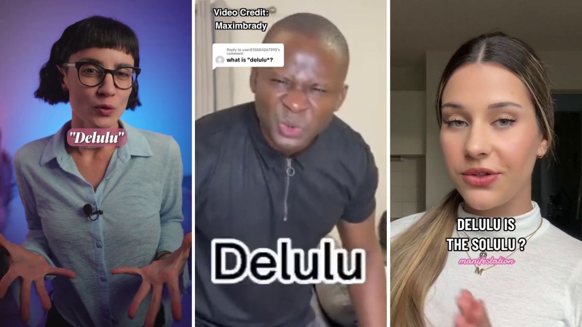 On parle de l'expression « delulu » // Source : Montage Numerama On parle de l'expression « delulu » // Source : Montage Numerama
