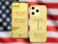 Le Trump T1 de Trump Mobile // Source : Montage Numerama Le Trump T1 de Trump Mobile // Source : Montage Numerama