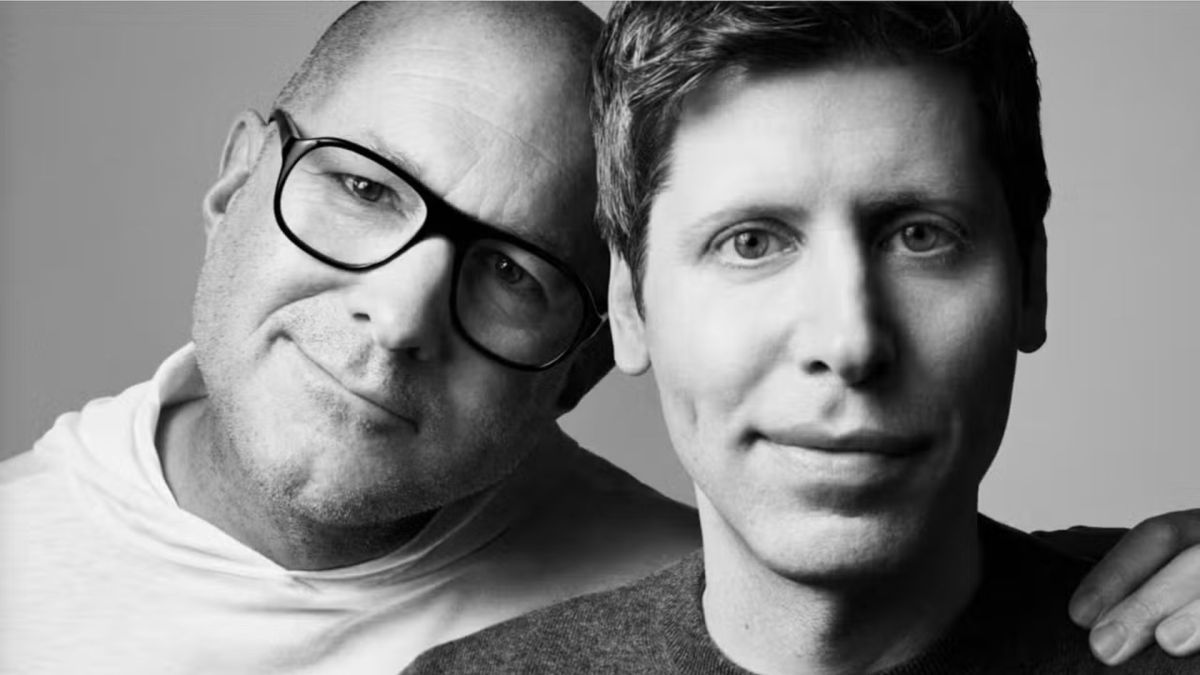 Jony Ive et Sam Altman // Source : OpenAI Jony Ive et Sam Altman // Source : OpenAI
