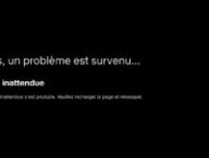 Netflix en panne. // Source : Capture Netflix en panne. // Source : Capture