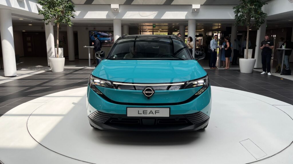 Découverte de la nouvelle Nissan Leaf // Source : Robin San Vicente pour Numerama Découverte de la nouvelle Nissan Leaf // Source : Robin San Vicente pour Numerama