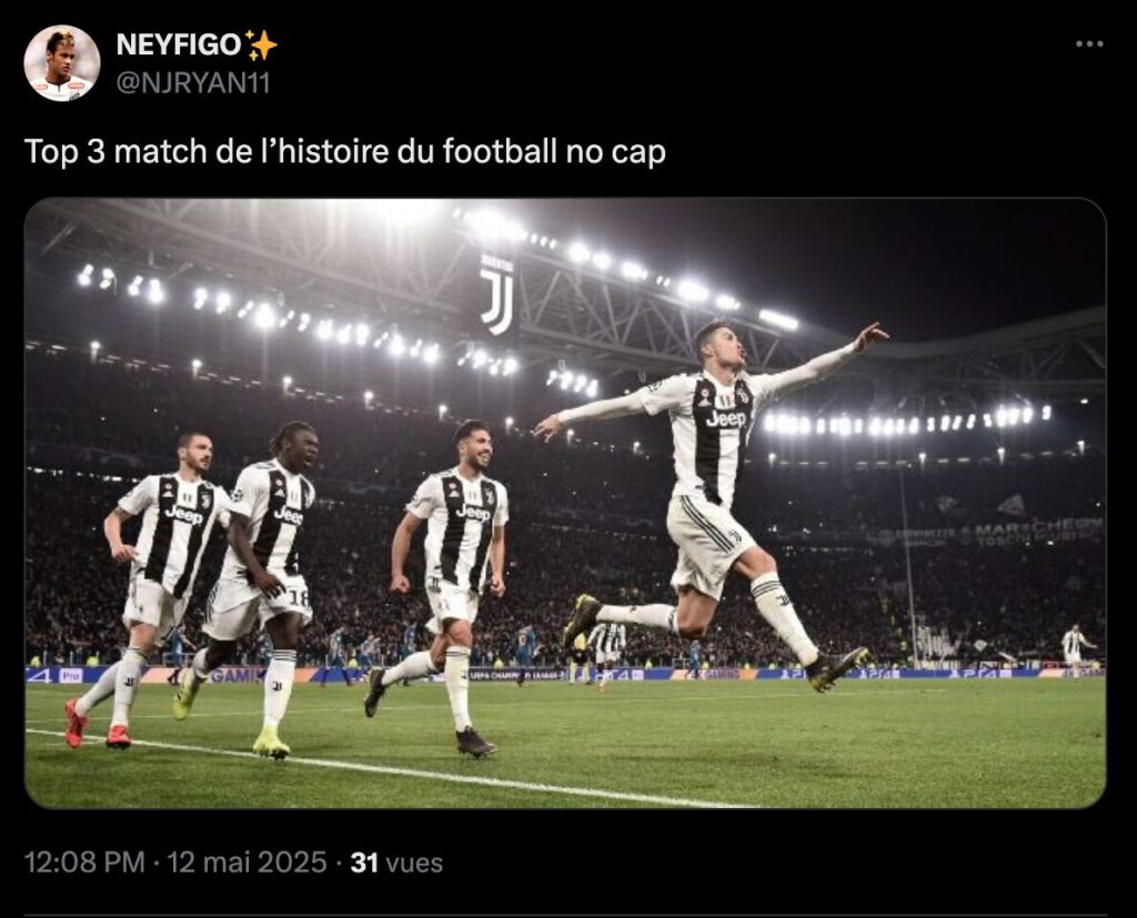 Un exemple de l'utilisation de « no cap » sur X // Source : Capture Numerama Un exemple de l'utilisation de « no cap » sur X // Source : Capture Numerama