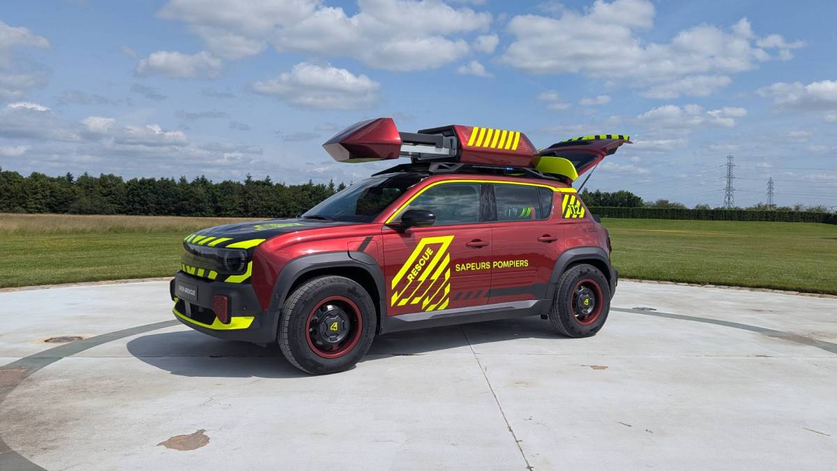 Renault vision 4rescue // Source : Raphaelle Baut pour Numerama Renault vision 4rescue // Source : Raphaelle Baut pour Numerama