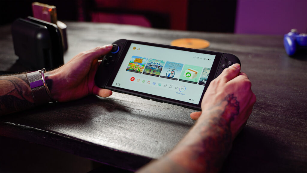 La Nintendo Switch 2 n'a qu'un seul coloris. // Source : Nino Barbey pour Numerama La Nintendo Switch 2 n'a qu'un seul coloris. // Source : Nino Barbey pour Numerama