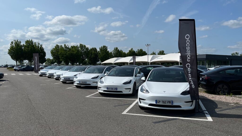 Une Tesla Model 3 d'occasion, ça vaut quoi ? // Source : Robin San Vicente pour Numerama Une Tesla Model 3 d'occasion, ça vaut quoi ? // Source : Robin San Vicente pour Numerama