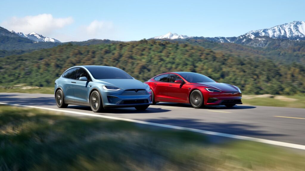 Les Tesla Model S et Model X « restylés » // Source : Tesla Les Tesla Model S et Model X « restylés » // Source : Tesla