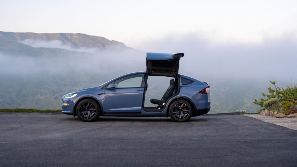 Le Tesla Model X « restylé » // Source : Tesla