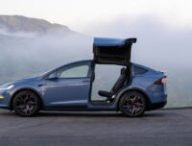 Le Tesla Model X « restylé » // Source : Tesla Le Tesla Model X « restylé » // Source : Tesla
