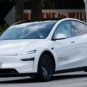 Un Robotaxi de Tesla à Austin au Texas // Source : Jose del Corral via X Un Robotaxi de Tesla à Austin au Texas // Source : Jose del Corral via X