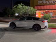 Course en robotaxi Tesla // Source : Sawyer Merritt sur X Course en robotaxi Tesla // Source : Sawyer Merritt sur X
