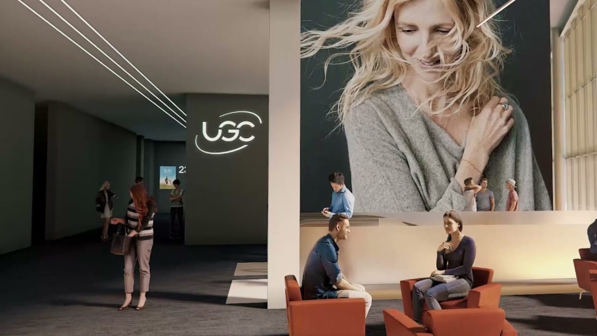 Un cinéma UGC // Source : UGC Un cinéma UGC // Source : UGC