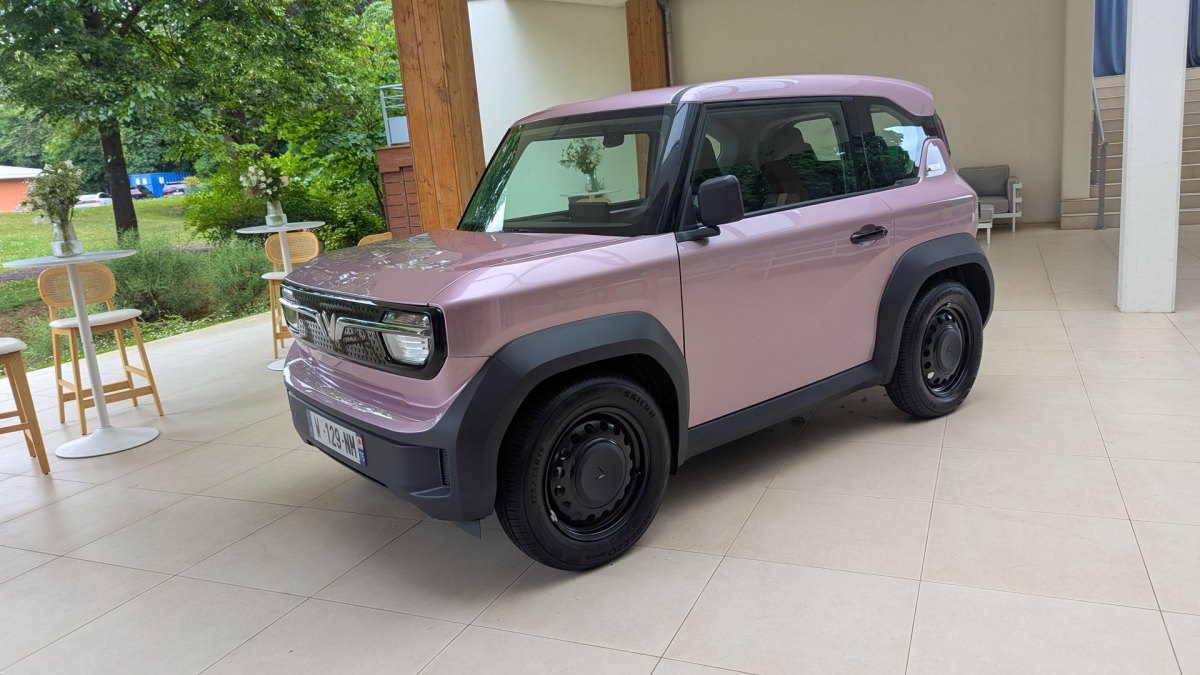 Vinfast VF3 en France // Source : Raphaelle Baut pour Numerama