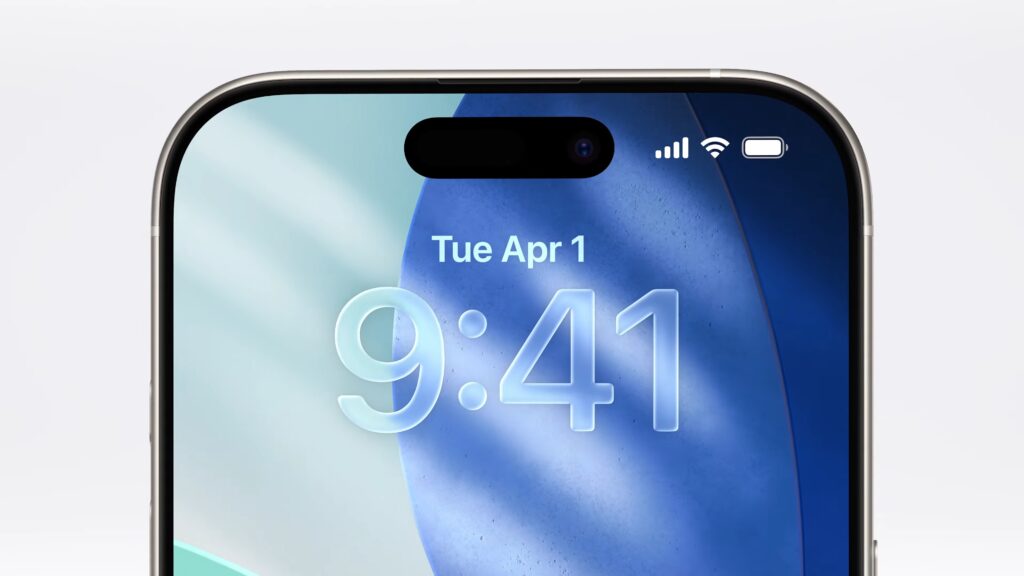 Voici iOS 26 sur un iPhone. Voici iOS 26 sur un iPhone.