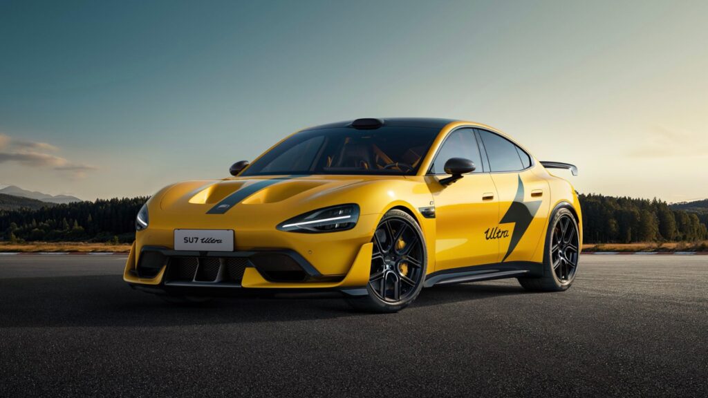 La Xiaomi SU7 Ultra Nürburgring Limited Edition // Source : Xiaomi La Xiaomi SU7 Ultra Nürburgring Limited Edition // Source : Xiaomi