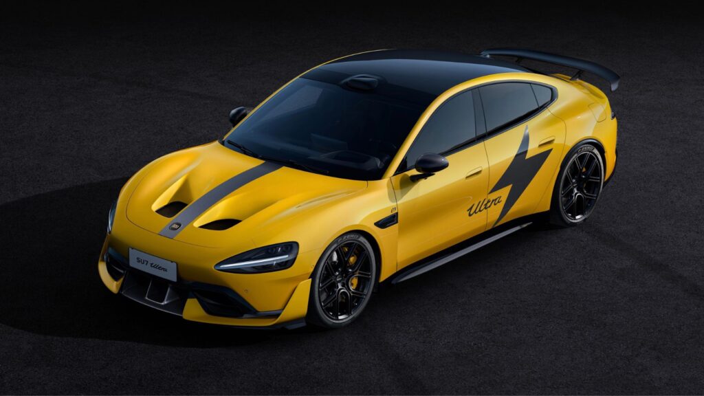 La Xiaomi SU7 Ultra Nürburgring Limited Edition // Source : Xiaomi La Xiaomi SU7 Ultra Nürburgring Limited Edition // Source : Xiaomi