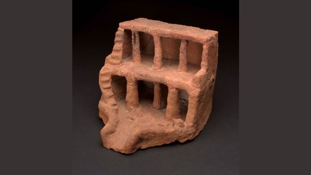 Une «maison de l'âme » égyptienne // Source : The Fitzwilliam Museum/University of Cambridge Une «maison de l'âme » égyptienne // Source : The Fitzwilliam Museum/University of Cambridge