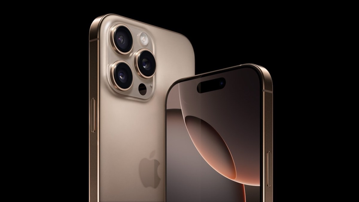 L'iPhone 16 Pro // Source : Apple L'iPhone 16 Pro // Source : Apple