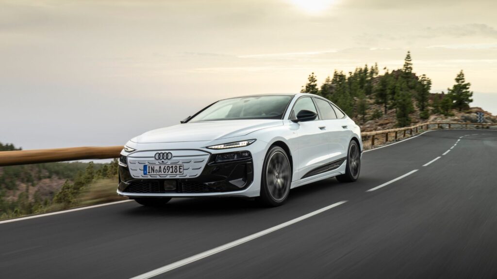 L'Audi A6 e-tron Sportback // Source : Audi L'Audi A6 e-tron Sportback // Source : Audi