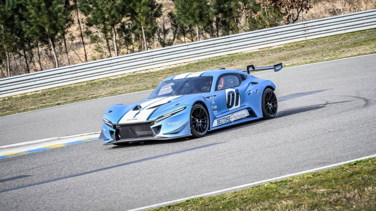 Beltoise BT01 sur circuit // Source : Beltoise eTechnology Beltoise BT01 sur circuit // Source : Beltoise eTechnology