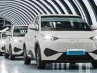 BYD a produit un million d'exemplaires de la Dolphin Surf // Source : BYD BYD a produit un million d'exemplaires de la Dolphin Surf // Source : BYD