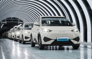 BYD a produit un million d'exemplaires de la Dolphin Surf // Source : BYD BYD a produit un million d'exemplaires de la Dolphin Surf // Source : BYD