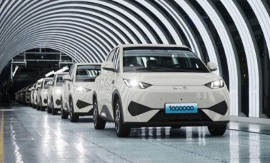BYD a produit un million d'exemplaires de la Dolphin Surf // Source : BYD BYD a produit un million d'exemplaires de la Dolphin Surf // Source : BYD