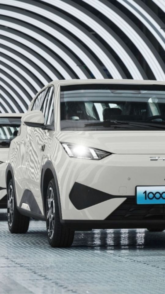 BYD a produit un million d'exemplaires de la Dolphin Surf // Source : BYD BYD a produit un million d'exemplaires de la Dolphin Surf // Source : BYD