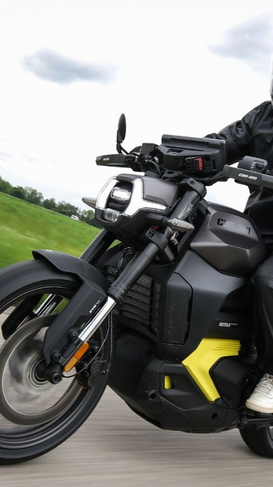 La Can-Am Pulse à l'essai // Source : Can-Am pour Numerama