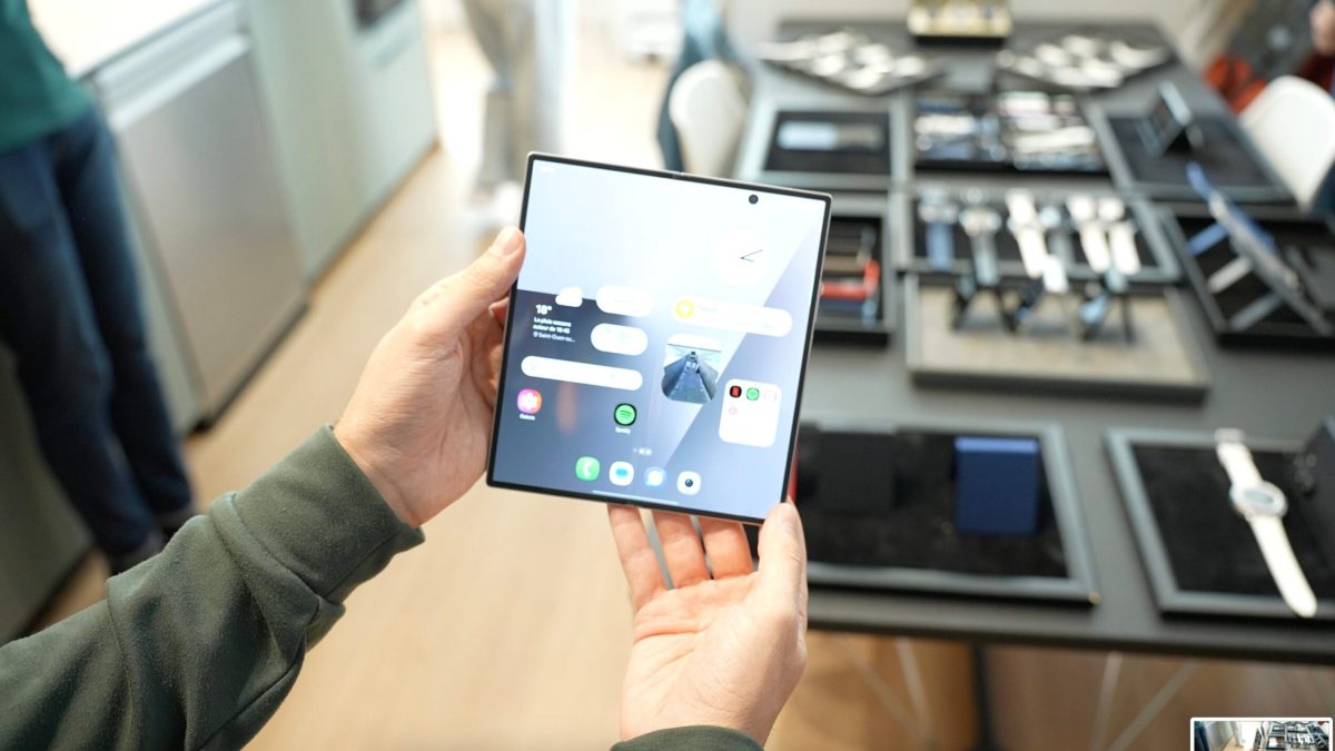 Le Samsung Galaxy Z Fold 7 // Source : Alfred Tertrais pour Numerama Le Samsung Galaxy Z Fold 7 // Source : Alfred Tertrais pour Numerama