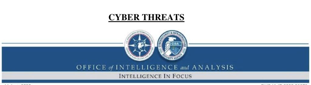 Le rapport de la CISA (Cybersecurity and Infrastructure Security Agency) pointe publiquement les relations entre Salt Typhoon et le gouvernement Chinois // Source : CISA