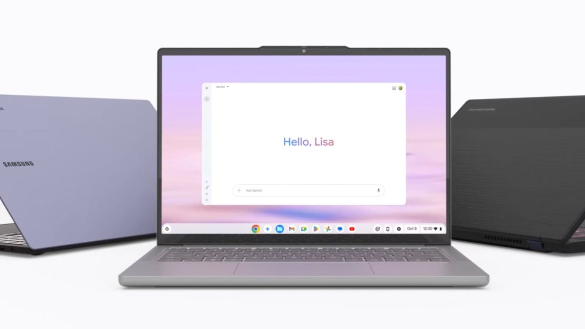 Chromebook sous ChromeOS. // Source : Google Chromebook sous ChromeOS. // Source : Google