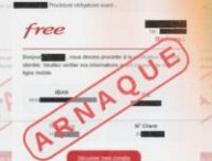 Free Arnaque mail  // Source : Montage Numerama
