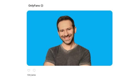 Le mystérieux fondateur d'Onlyfans // Source : Montage Numerama Le mystérieux fondateur d'Onlyfans // Source : Montage Numerama