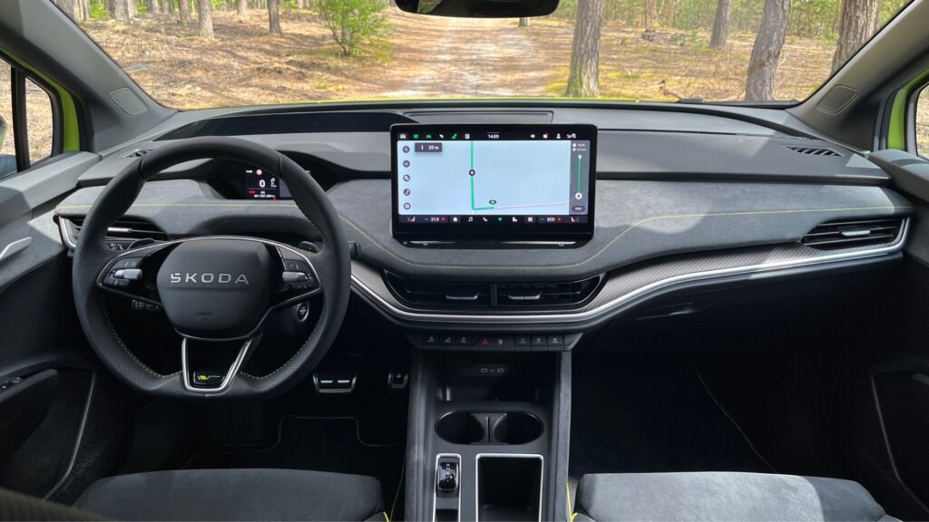 Le Skoda Elroq RS à l'essai // Source : Robin San Vicente pour Numerama Le Skoda Elroq RS à l'essai // Source : Robin San Vicente pour Numerama