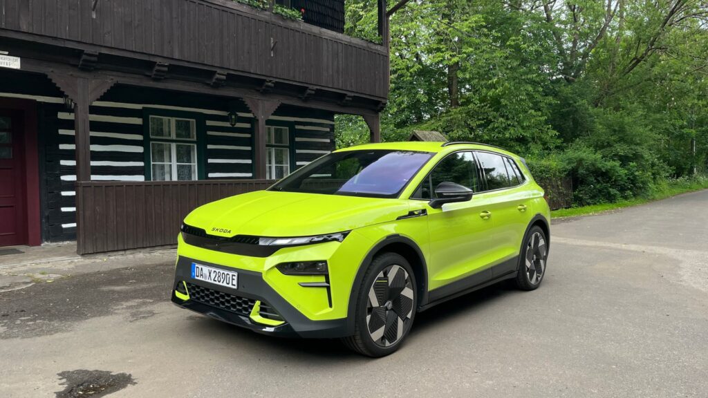 Le Skoda Elroq RS à l'essai // Source : Robin San Vicente pour Numerama Le Skoda Elroq RS à l'essai // Source : Robin San Vicente pour Numerama