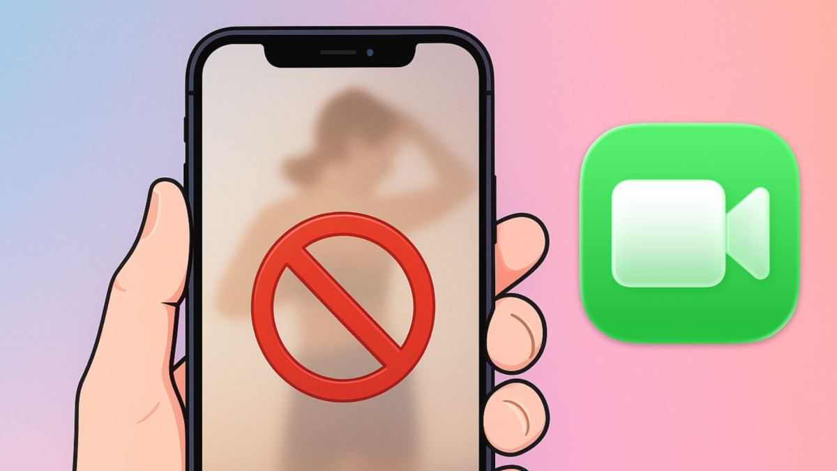 FaceTime bloque la nudité dans iOS 26. // Source : Numerama avec ChatGPT