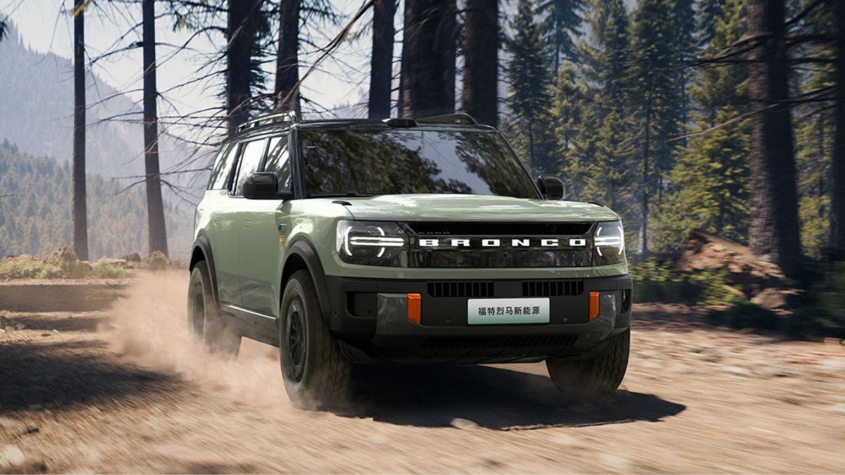 Le Ford Bronco électrique en Chine // Source : Ford Chine Le Ford Bronco électrique en Chine // Source : Ford Chine