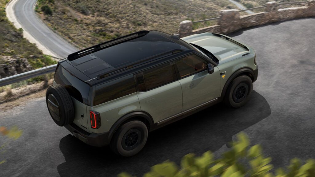Le Ford Bronco électrique en Chine // Source : Ford Chine Le Ford Bronco électrique en Chine // Source : Ford Chine