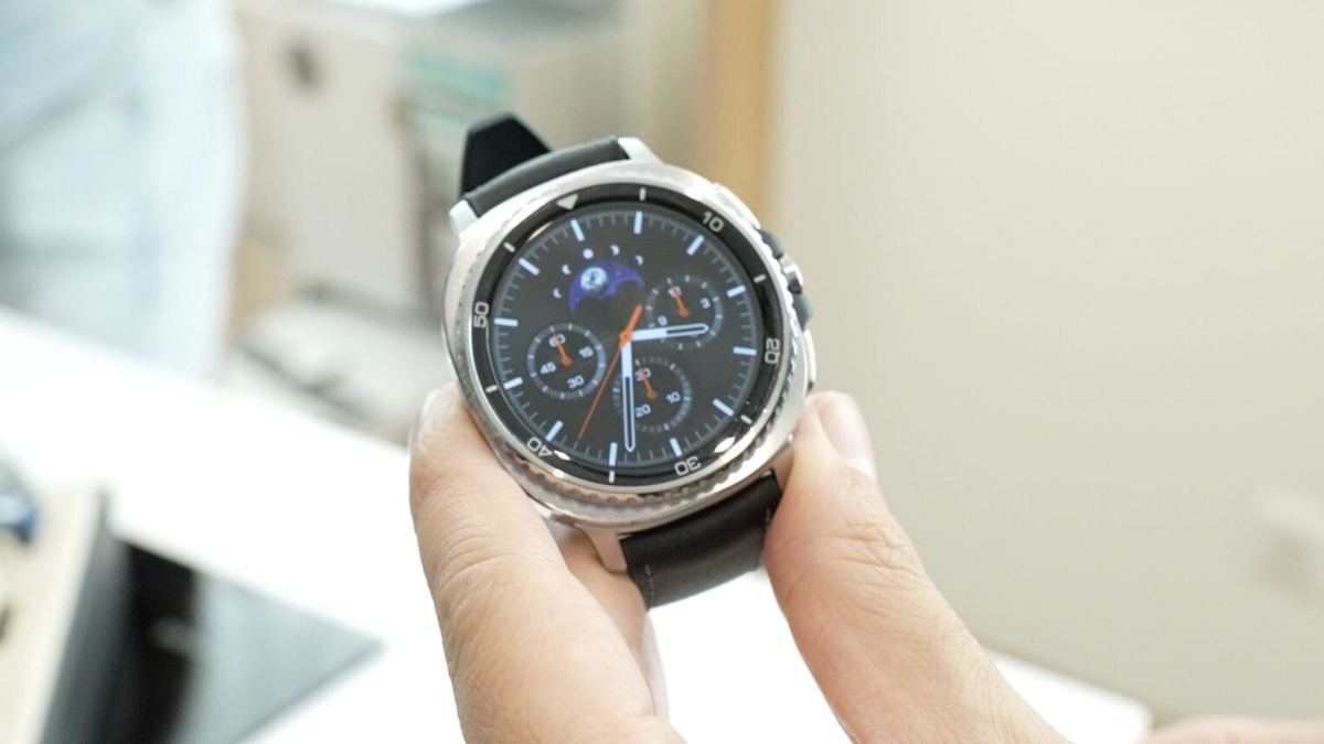 La Samsung Galaxy Watch 8 Classic. // Source : Numerama La Samsung Galaxy Watch 8 Classic. // Source : Numerama