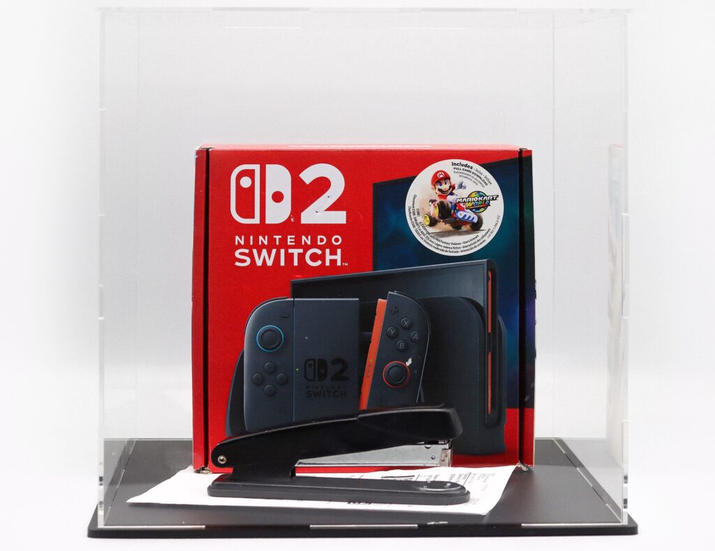 Agrafeuse tueuse de Nintendo Switch 2 // Source : GameStop Agrafeuse tueuse de Nintendo Switch 2 // Source : GameStop