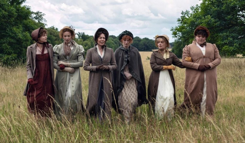La famille Bennet (presque) au grand complet dans Orgueil et Préjugés // Source : Netflix La famille Bennet (presque) au grand complet dans Orgueil et Préjugés // Source : Netflix