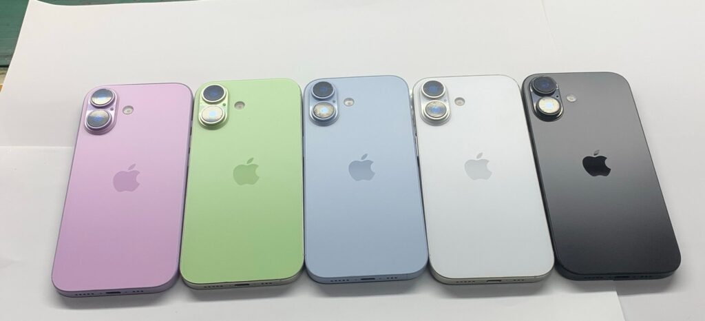 Les coloris supposés des iPhone 17. Les coloris supposés des iPhone 17.