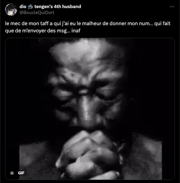 Un exemple de l'utilisation de l'expression sur X // Source : Capture Numerama Un exemple de l'utilisation de l'expression sur X // Source : Capture Numerama