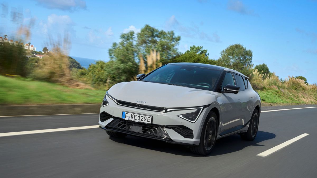 La Kia EV6 restylée (2025) // Source : Kia La Kia EV6 restylée (2025) // Source : Kia