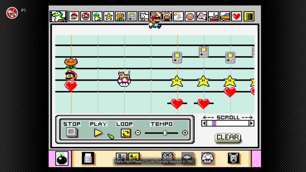 Le cultissime mode Musique de Mario Paint // Source : Nintendo Le cultissime mode Musique de Mario Paint // Source : Nintendo