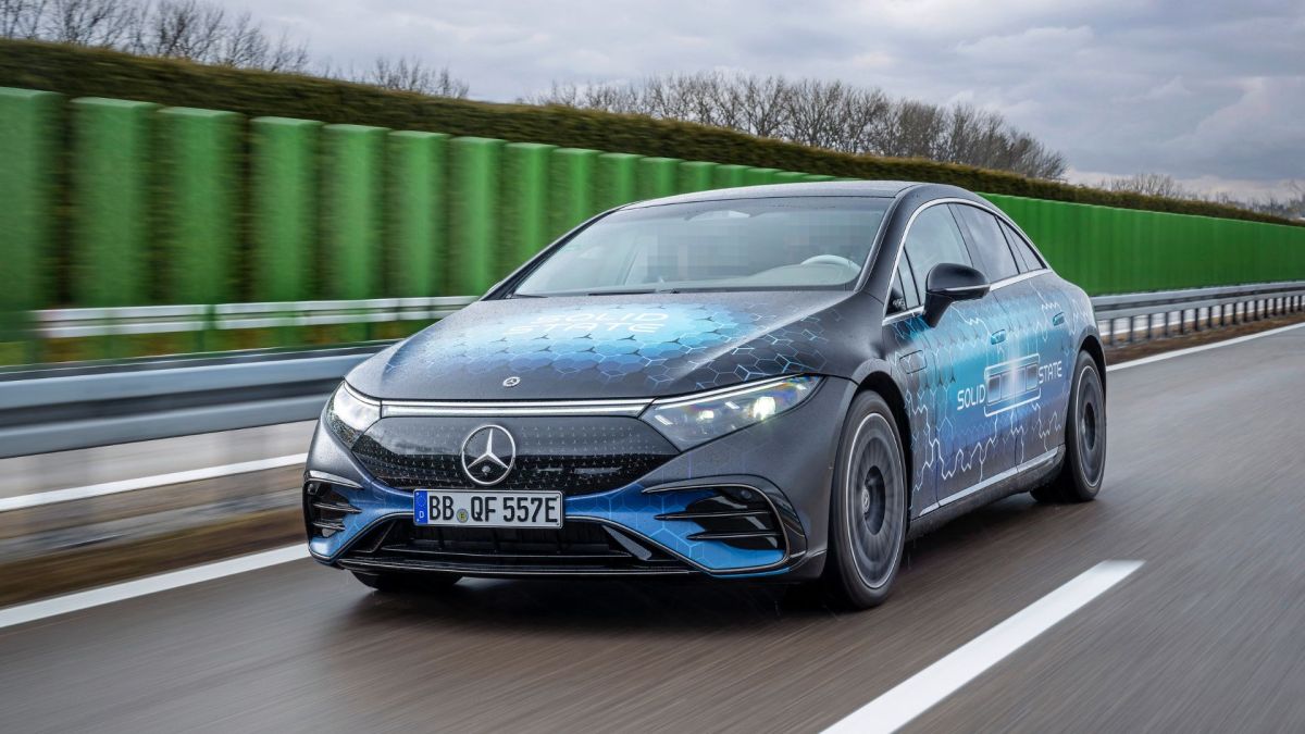 Mercedes avance sur la batterie solide // Source : Mercedes Mercedes avance sur la batterie solide // Source : Mercedes