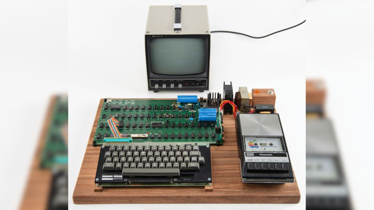 Cet Apple I est en vente aux enchères et vous pouvez l'acheter // Source : RR Auction