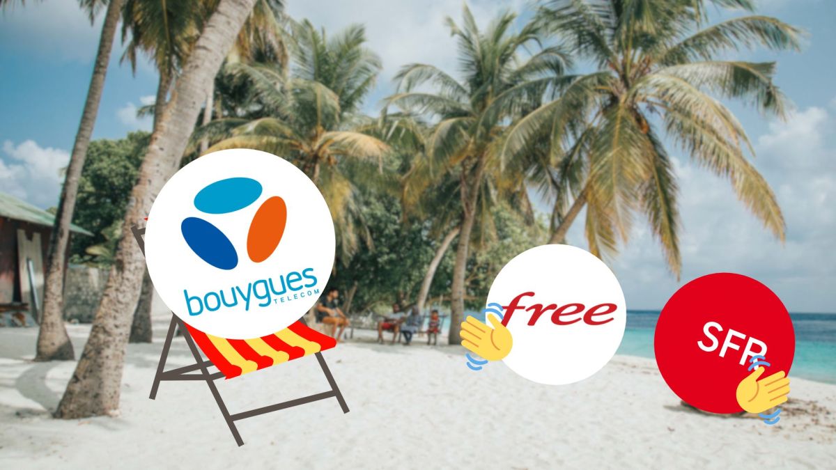 Notre comparatif entre le forfait Summer Edition de Bouygues et les forfaits internationaux de Free et SFR // Source : Montage Numerama Notre comparatif entre le forfait Summer Edition de Bouygues et les forfaits internationaux de Free et SFR // Source : Montage Numerama